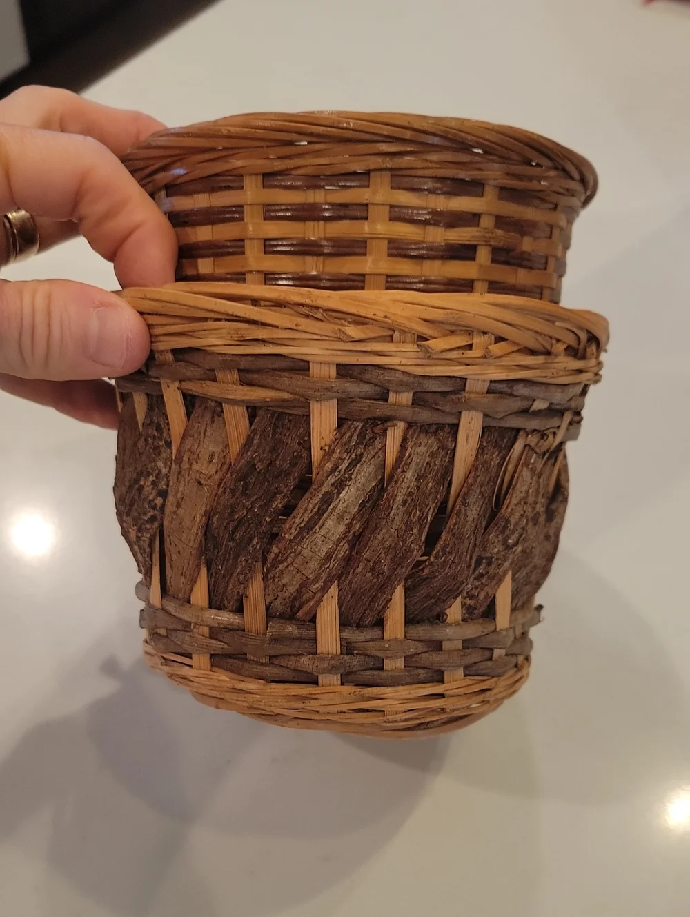 Vintage Basket Bundle EUC